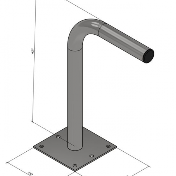 L-Bracket 400x200x38mm