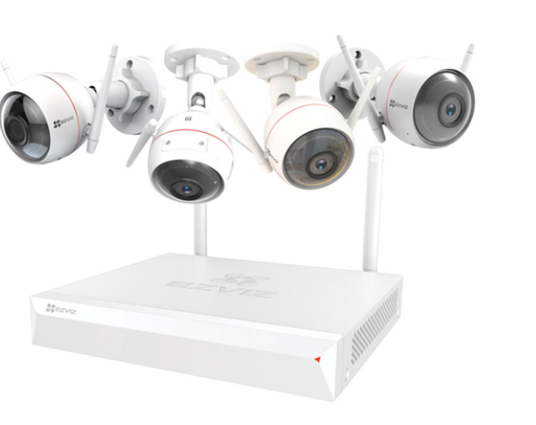 EZVIZ 8CH NVR + 4 WIRELESS CAMERA KIT