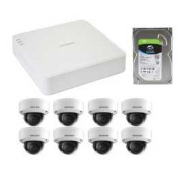 Hikvision 8 Channel IP Base Kit