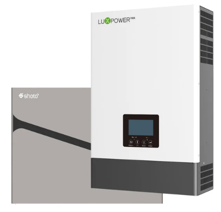 5KVA MPPT Luxpower Load Shedding Shoto 5.12 KWh Combo Backup Power Kit