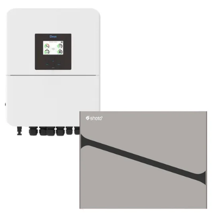 5KW MPPT Deye Load Shedding Shoto 5.12 KWh Combo Backup Power Kit+Wifi